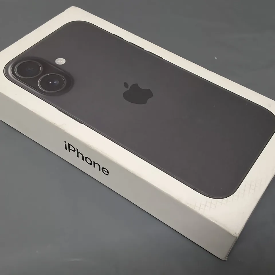 BOXED APPLE IPHONE 16 128GB IN BLACK