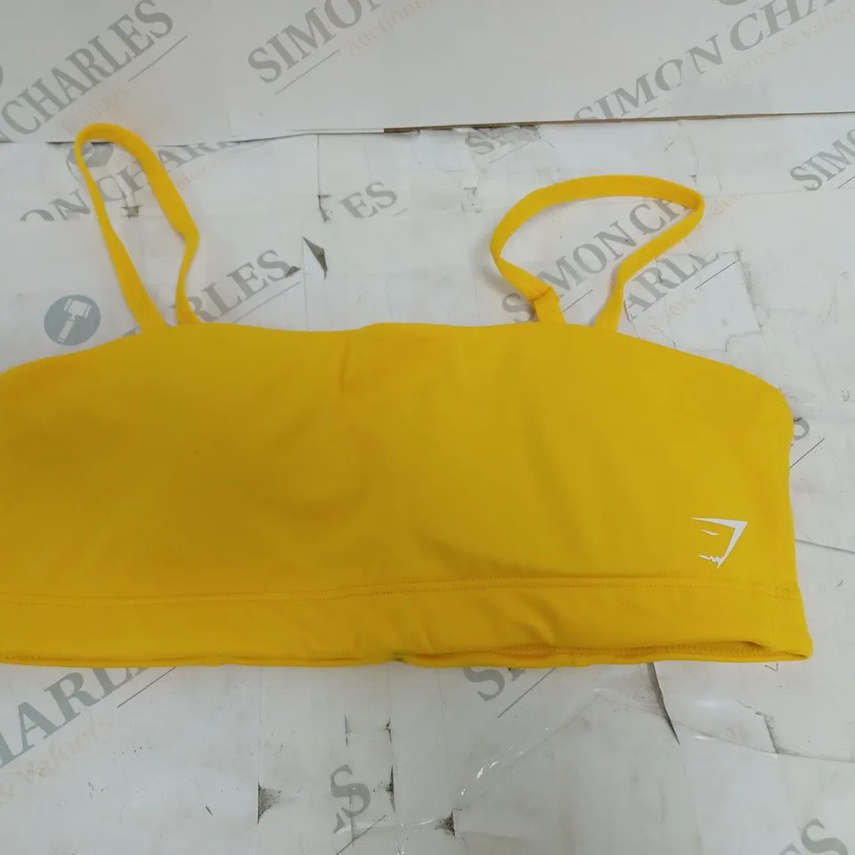 GYMSHARK SPORTS BRA - UK SIZE SMALL 