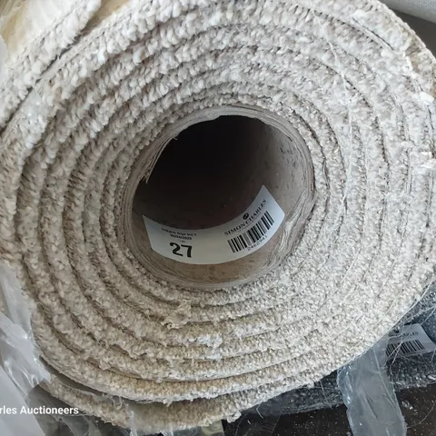 ROLL OF QUALITY FREEDOM XTRA ASHWOOD CARPET APPROXIMATELY 5M Γ 5.7M