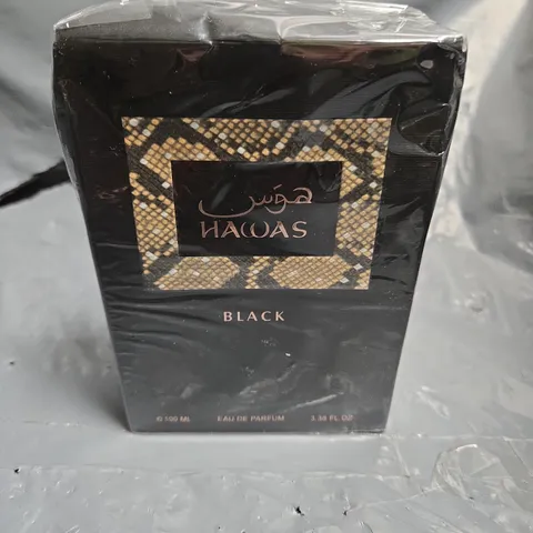BOXED AND SEALED HAWAS BLACK EAU DE PARFUM 100ML