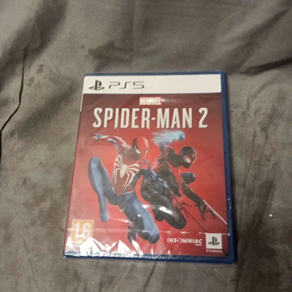 PS5 SPIDER-MAN 2 – PHYSICAL GAME (PLAYSTATION 5). SEALED
