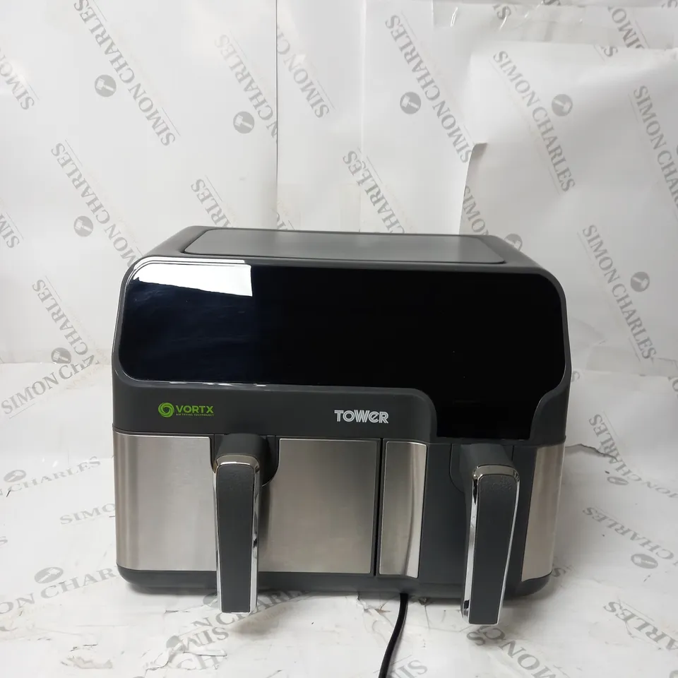 BOXED TOWER VORTEX T17099 ECO DUO DIGITAL AIRFRYER