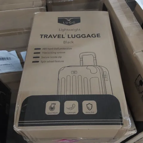 BOXED LUGG LIGHTWEIGHT TRAVEL SUITCASE 