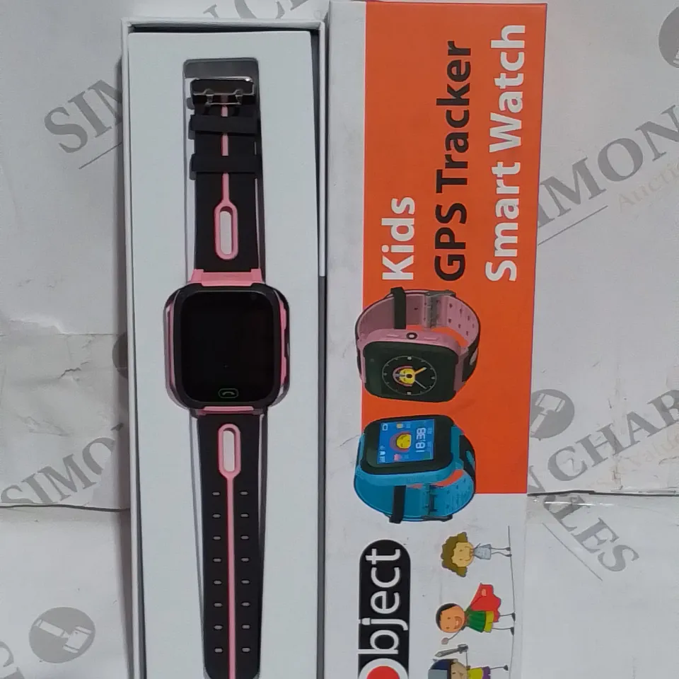 LOT OF 12 BOXED OBJECT KIDS GO'S TRACKER SMART WATCHES