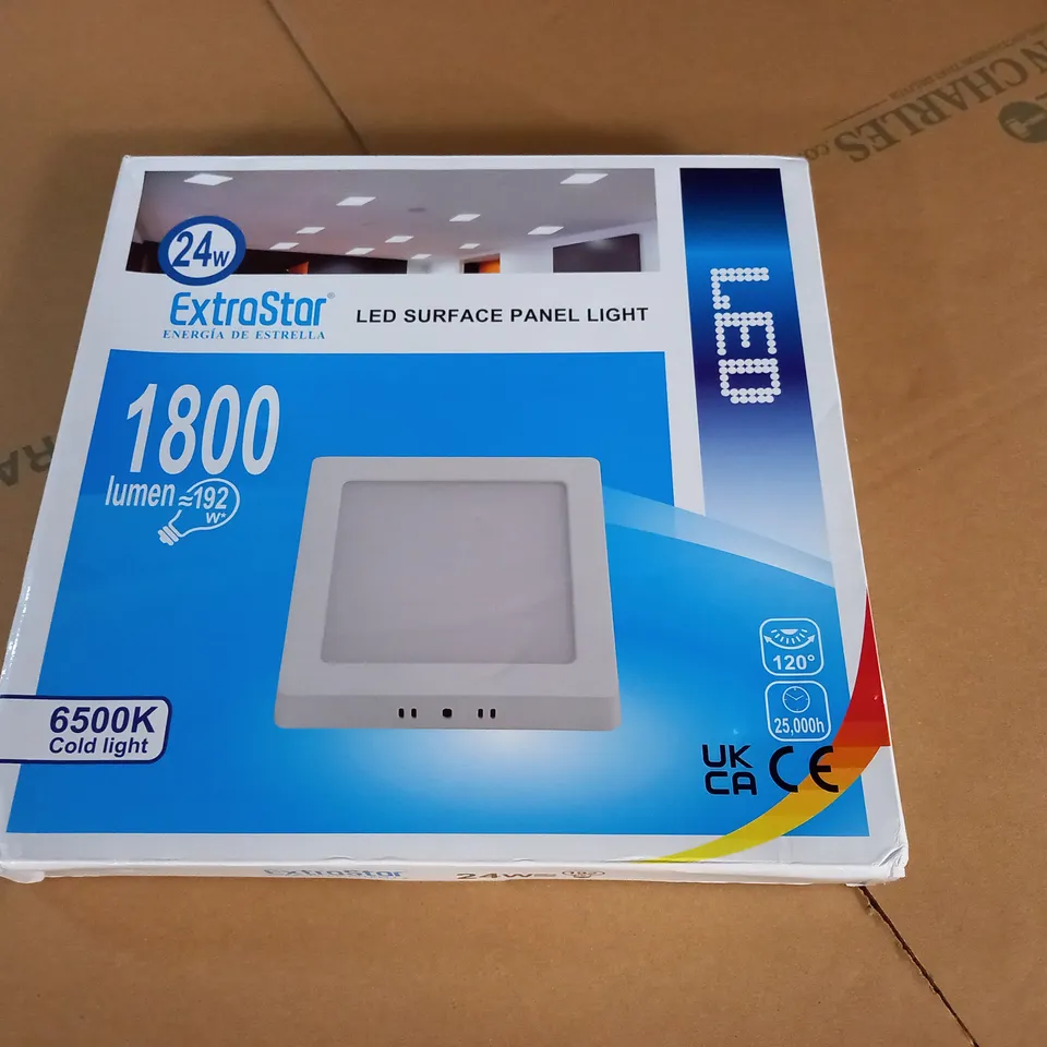 BOXED 24W LED SURFACE PANEL LIGHT