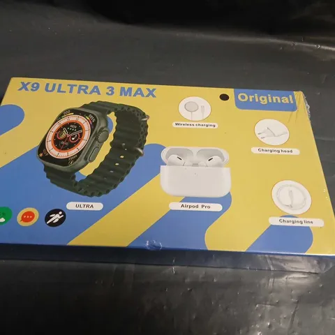 X9 ULTRA 3 MAX SMARTWATCH – BOXED