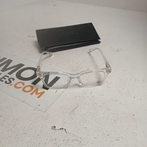 CHROME HEARTS CLEAR FRAME SPECTACLES