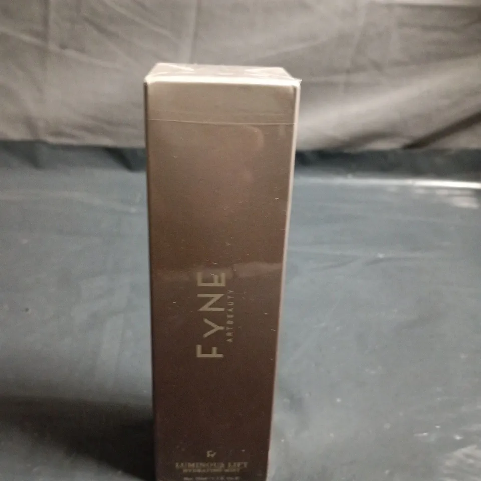 SEALED FYNE ART BEAUTY LUMINOUS LIFT HYDRATING MIST 50ML