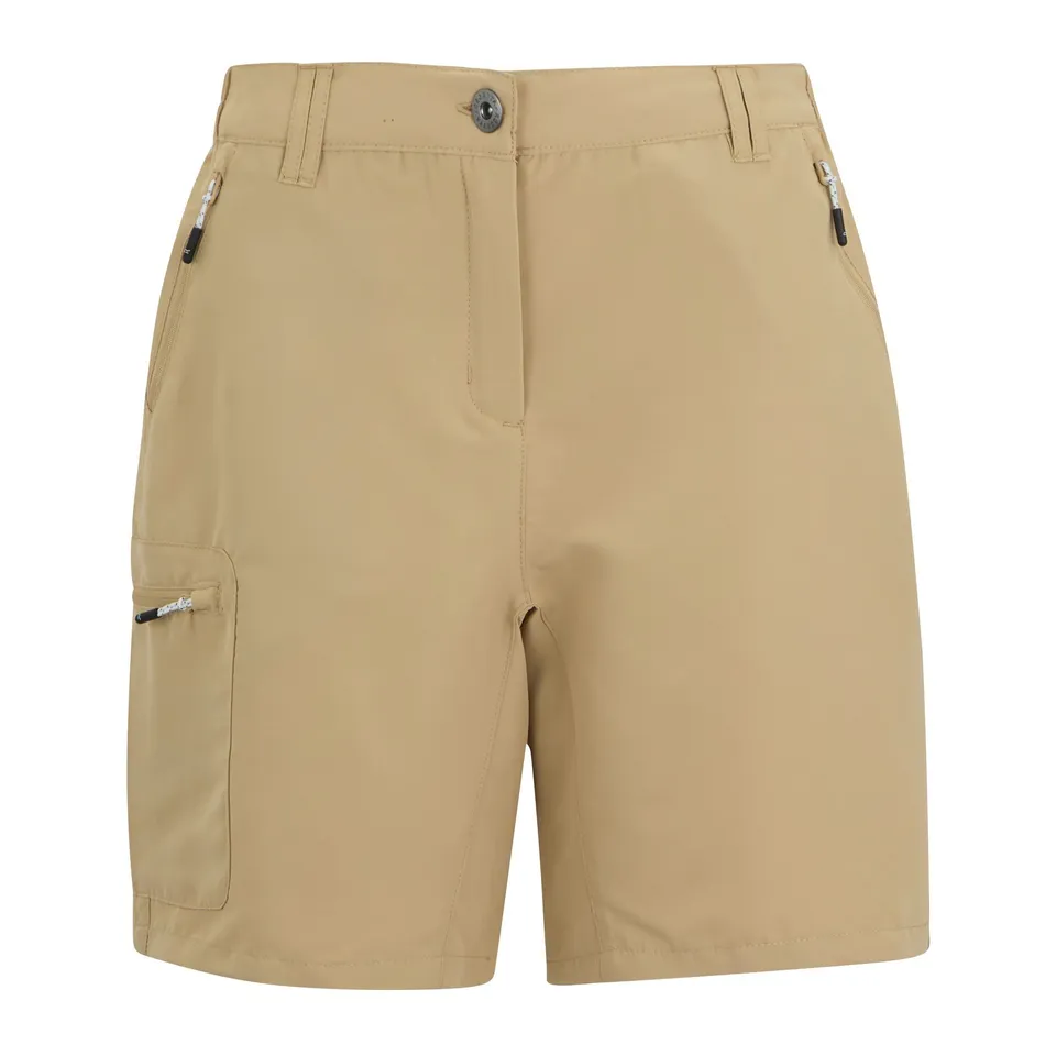 BRAND NEW REGATTA WOMEN'S CHASKA III WALKING SHORTS IN MOCCASIN SIZE UK 26