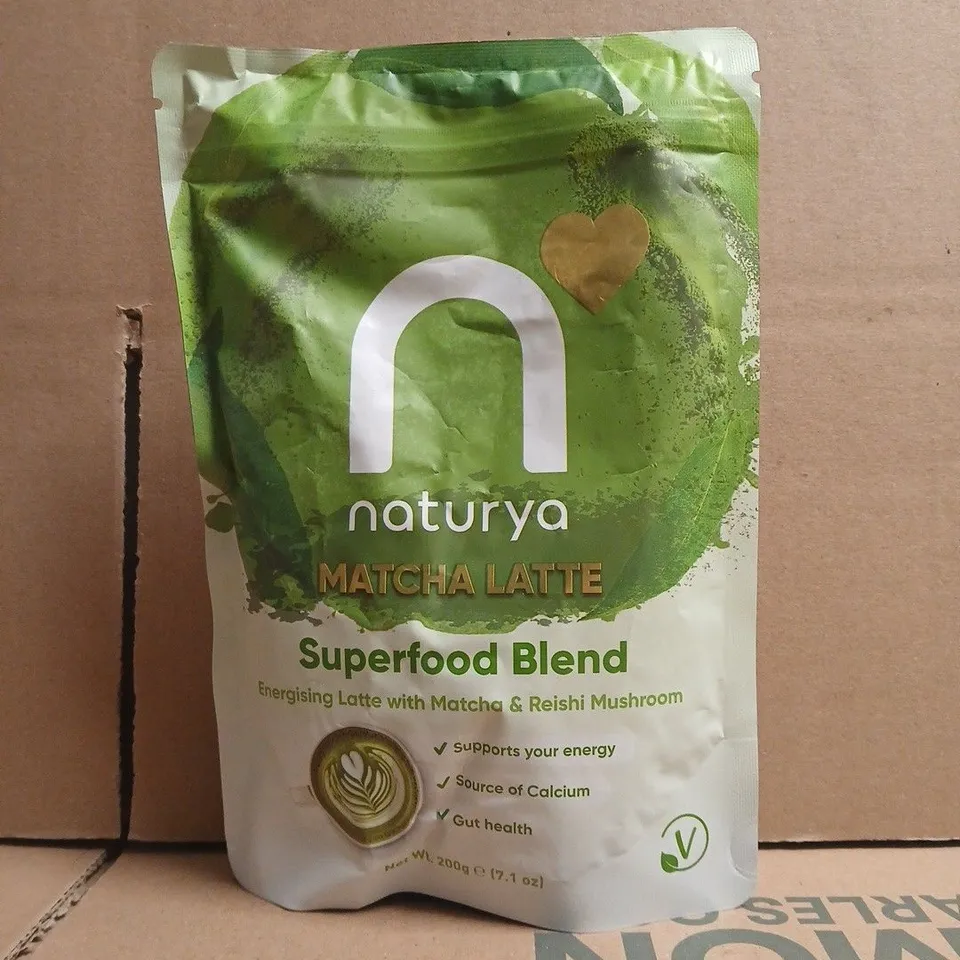 NATURYA MATCHA LATTE SUPERFOOD BLEND (200G)