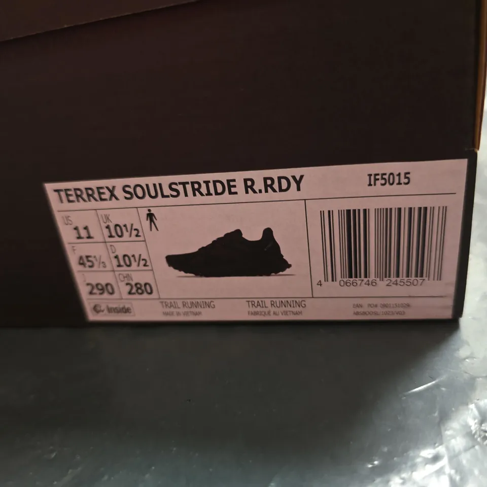 ADIDAS TERREX SOULSTRIDE R.RDY TRAIL RUNNING SHOES – MEN'S, UK 10.5