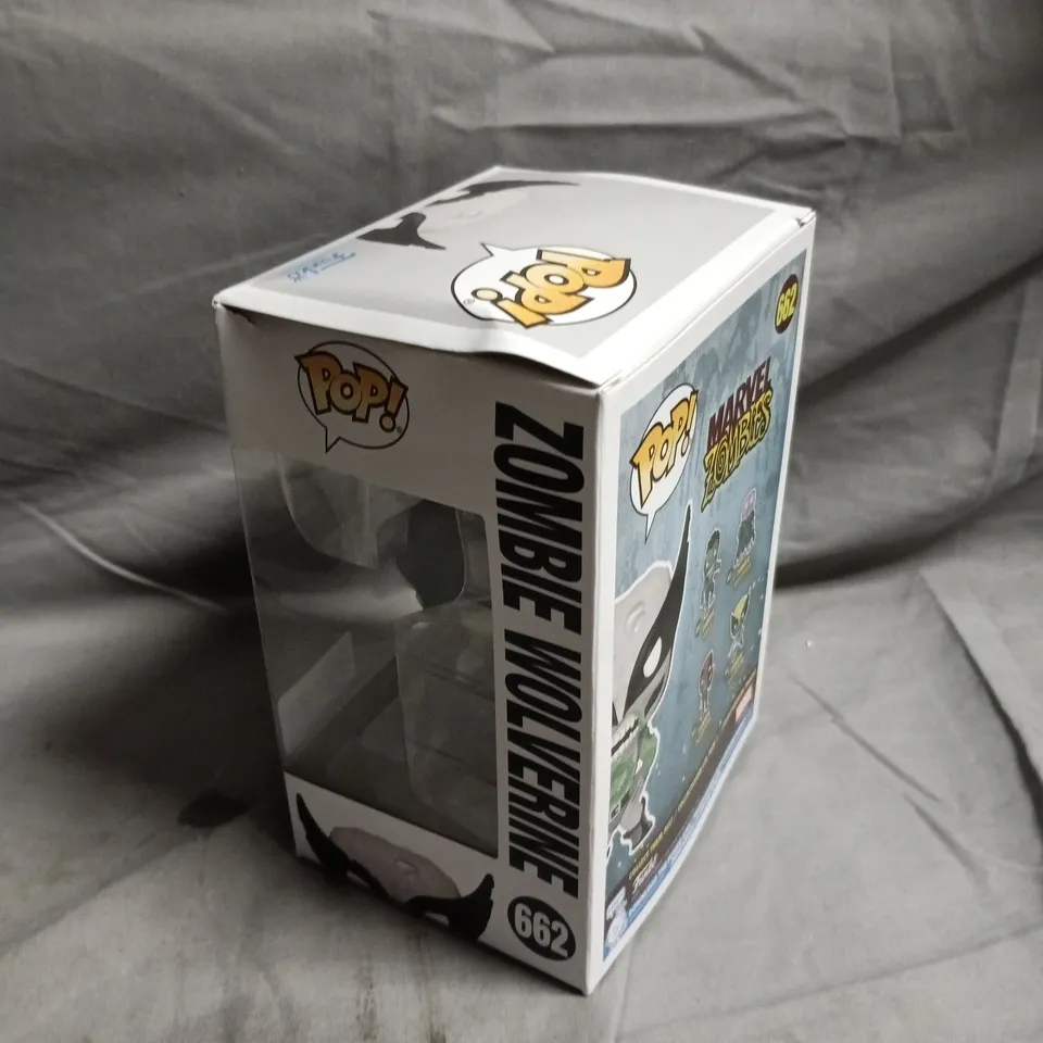 FUNKO POP! MARVEL ZOMBIES ZOMBIE WOLVERINE – NO. 662, BOXED (GLOW IN THE DARK)