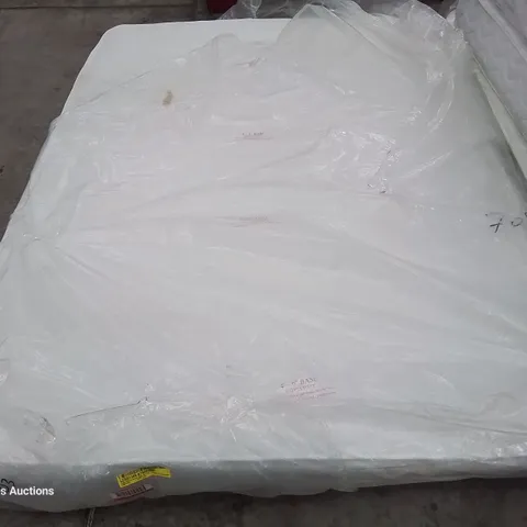 QUILTED MEMORY SPRUNG OPEN COIL 4'6" DOUBLE BED