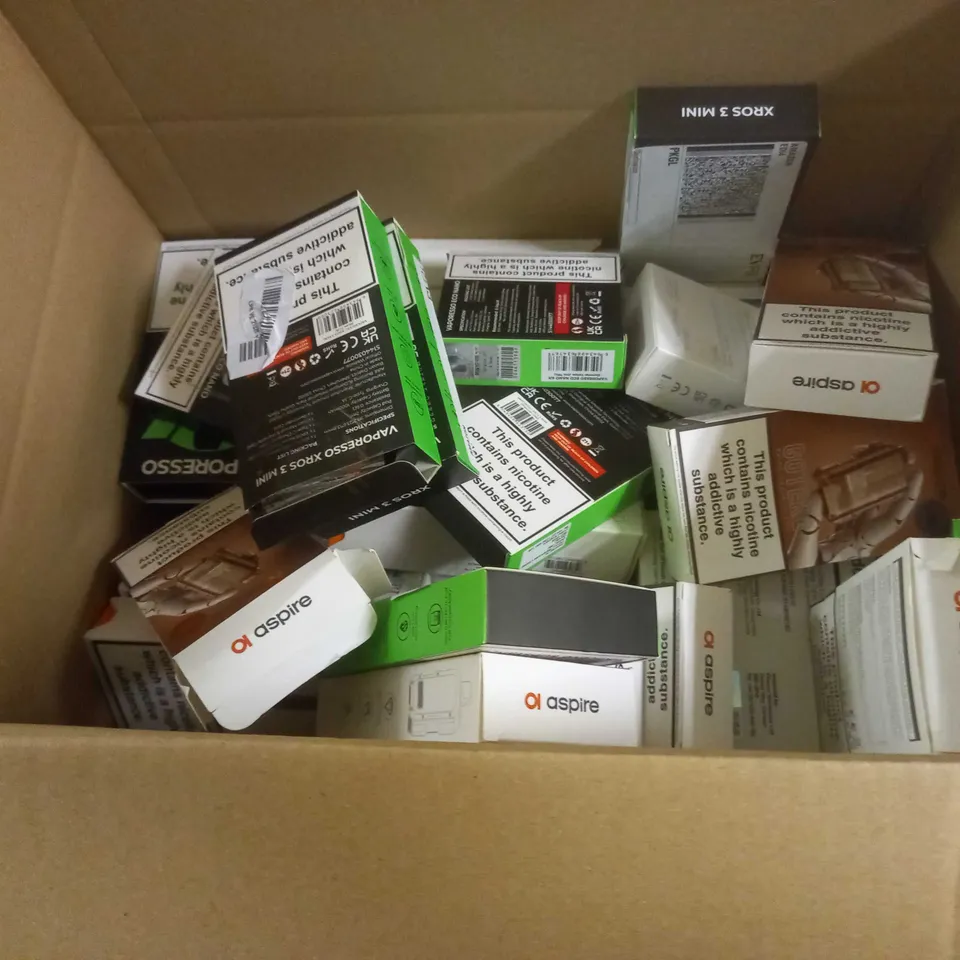 APPROXIMATELY 20 BOXED E-CIGARETTES TO INCLUDE ASPIRE, VAPORESSO, INNOKIN ETC 
