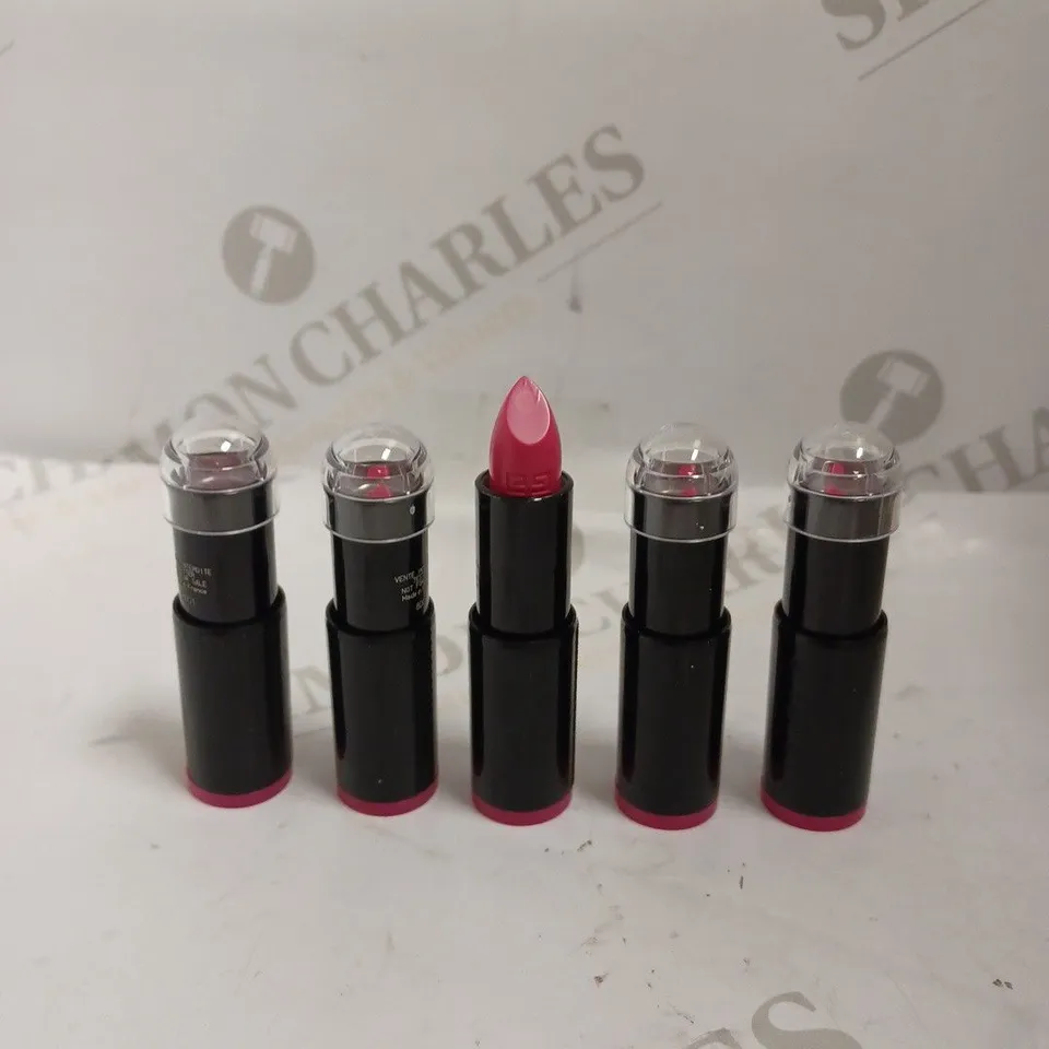 LOT OF 5 GIVENCHY LIPSTICK TESTER UNITS - 22 INFRAROSE 