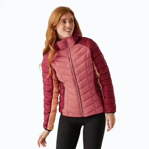 BRAND NEW REGATTA WOMEN'S HOODED DALENT JACKET RUMBA RED/MINERAL RED UK 18