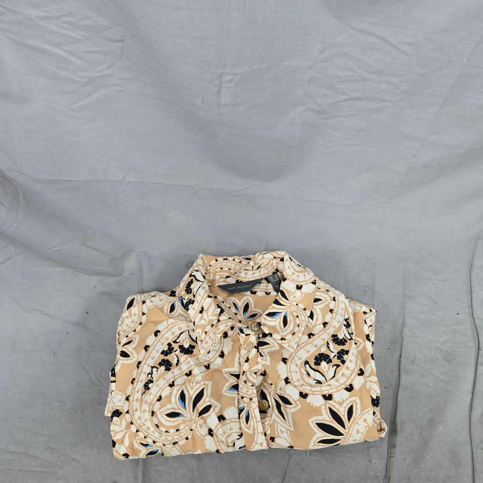 RUTH LANGFORD WOMEN'S BLOUSE – PAISLEY PRINT, UK 12 (US 8)