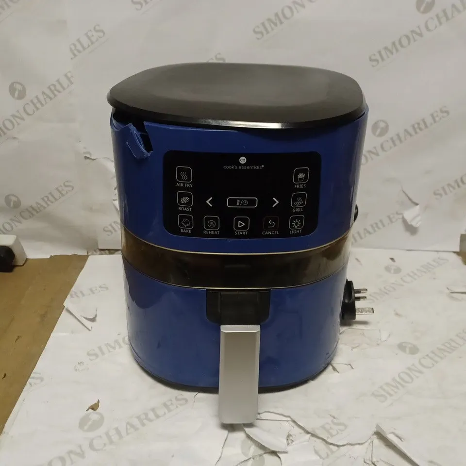 COOK'S ESSENTIALS 4.0L AIR FRYER - SAPPHIRE