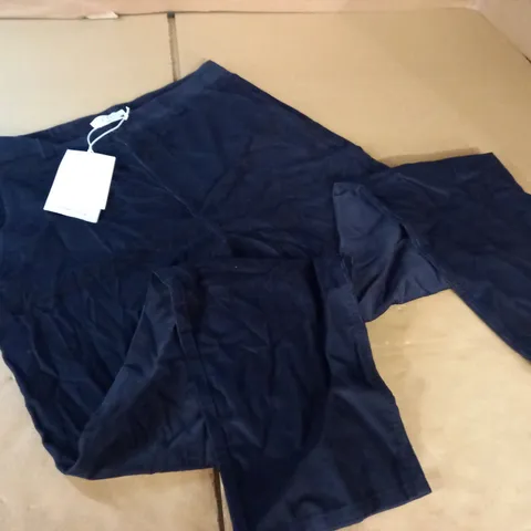 COS DARK NAVY TROUSERS - UK 14