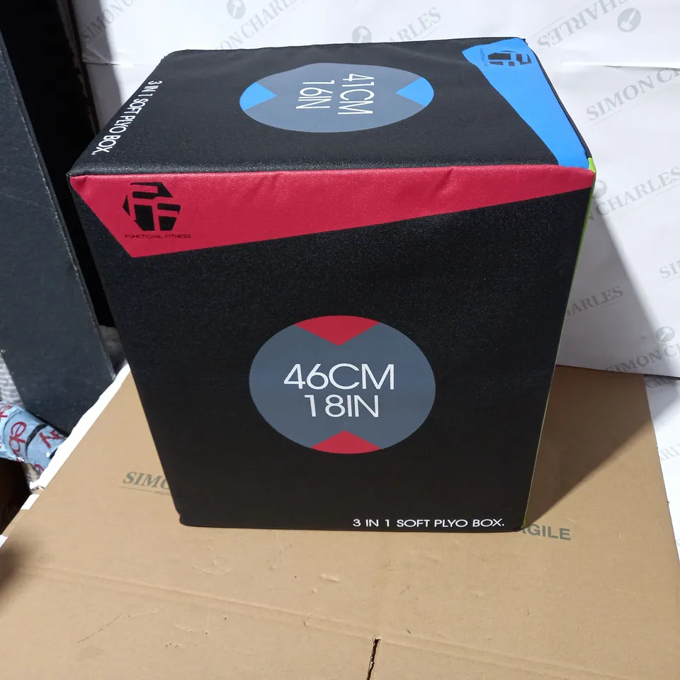 FUNCTIONAL FITNESS 3-IN-1 SOFT PLYO BOX