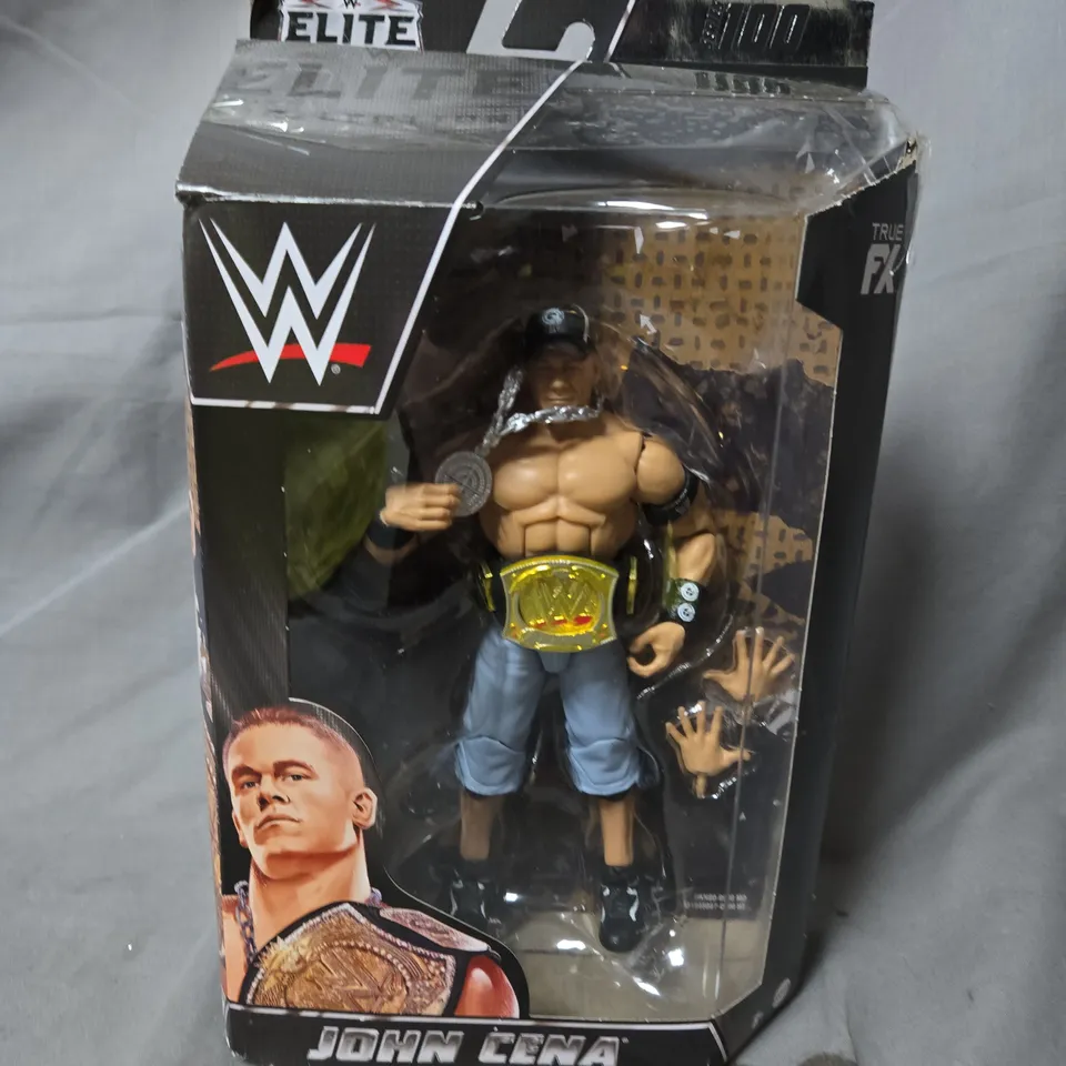 WWE ELITE JOHN CENA ACTION FIGURE – BOXED WITH CHAMPIONSHIP BELT