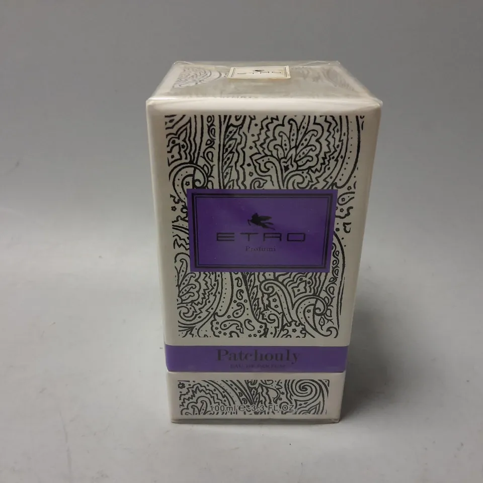 BOXED AND SEALED ETRO PATCHOULY EAU DE TOILETTE (100ml)