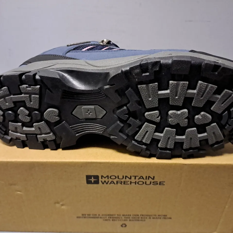 BOXED MOUNTAIN WAREHOUSE PATH WOMENS OUTDOOR WATERPROOF WALKING SHOE - UK 6 