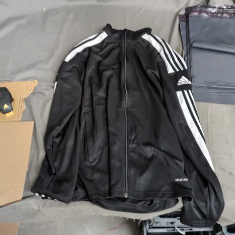 ADIDAS PRIMEGREEN AEROREADY JACKET – BLACK, UK XL