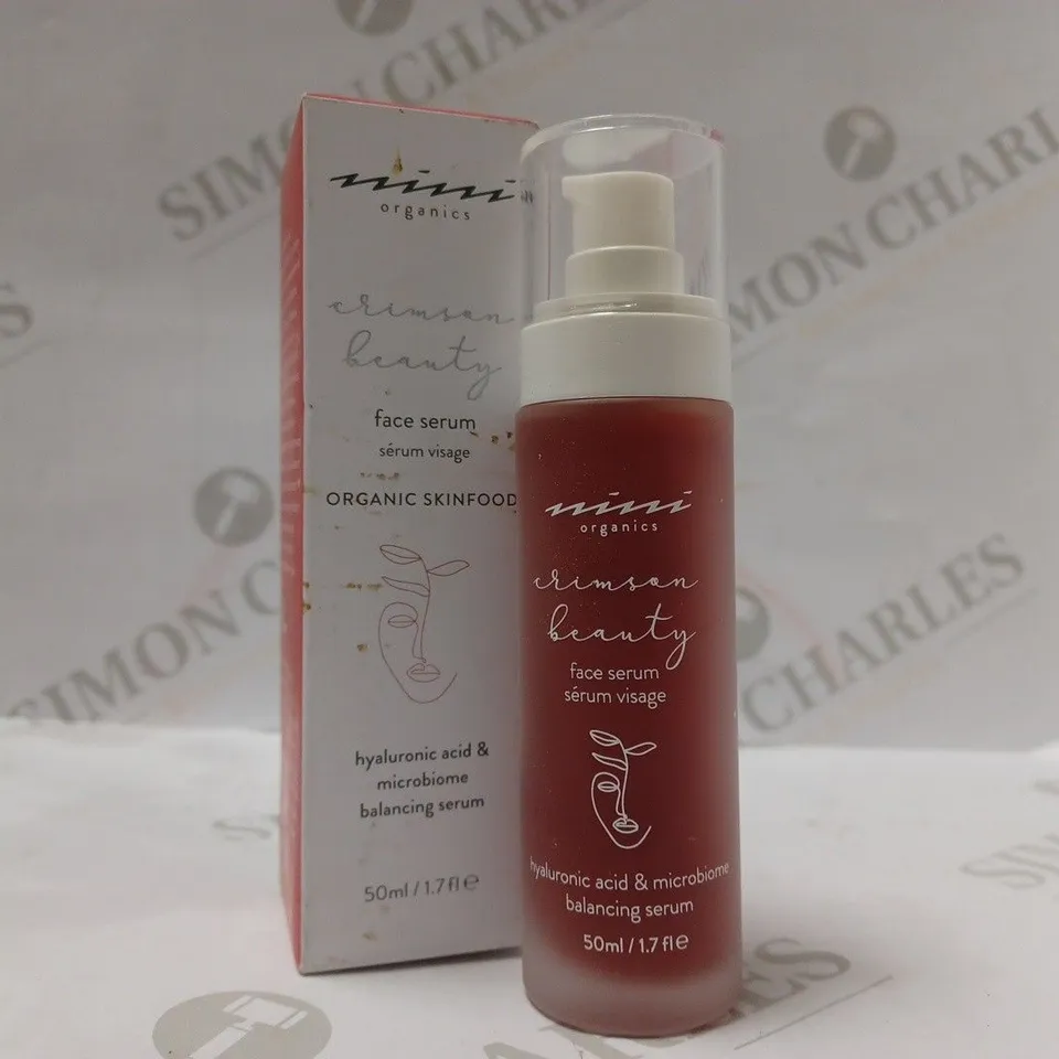 NINI ORGANICS CRIMSON BEAUTY FACE SERUM 50ML 