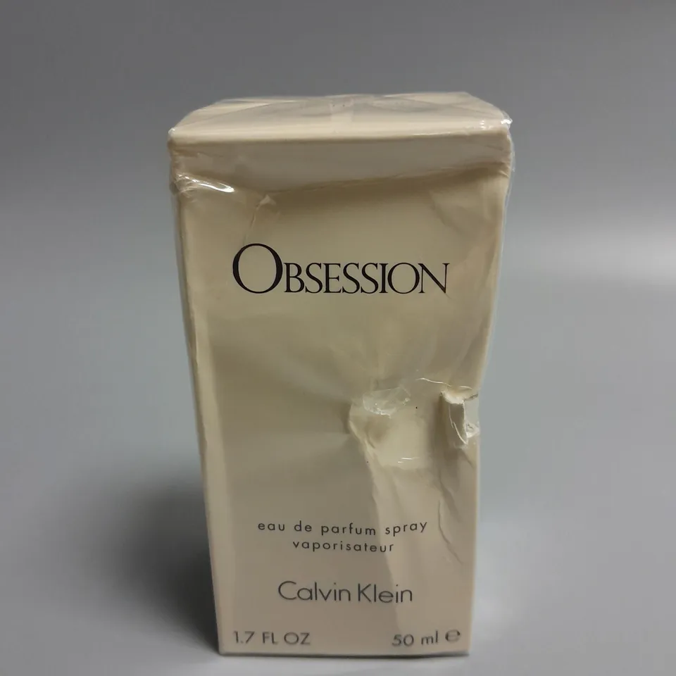 SEALED CALVIN KLEIN OBSESSION 50ML EAU DE PARFUM SPRAY 