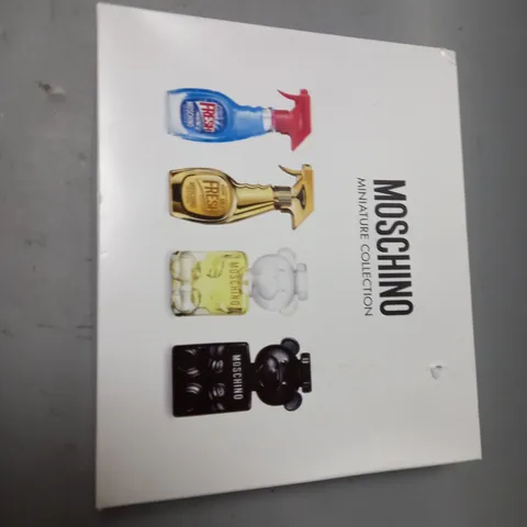 BOXED MOSCHINO MINIATURE COLLECTION
