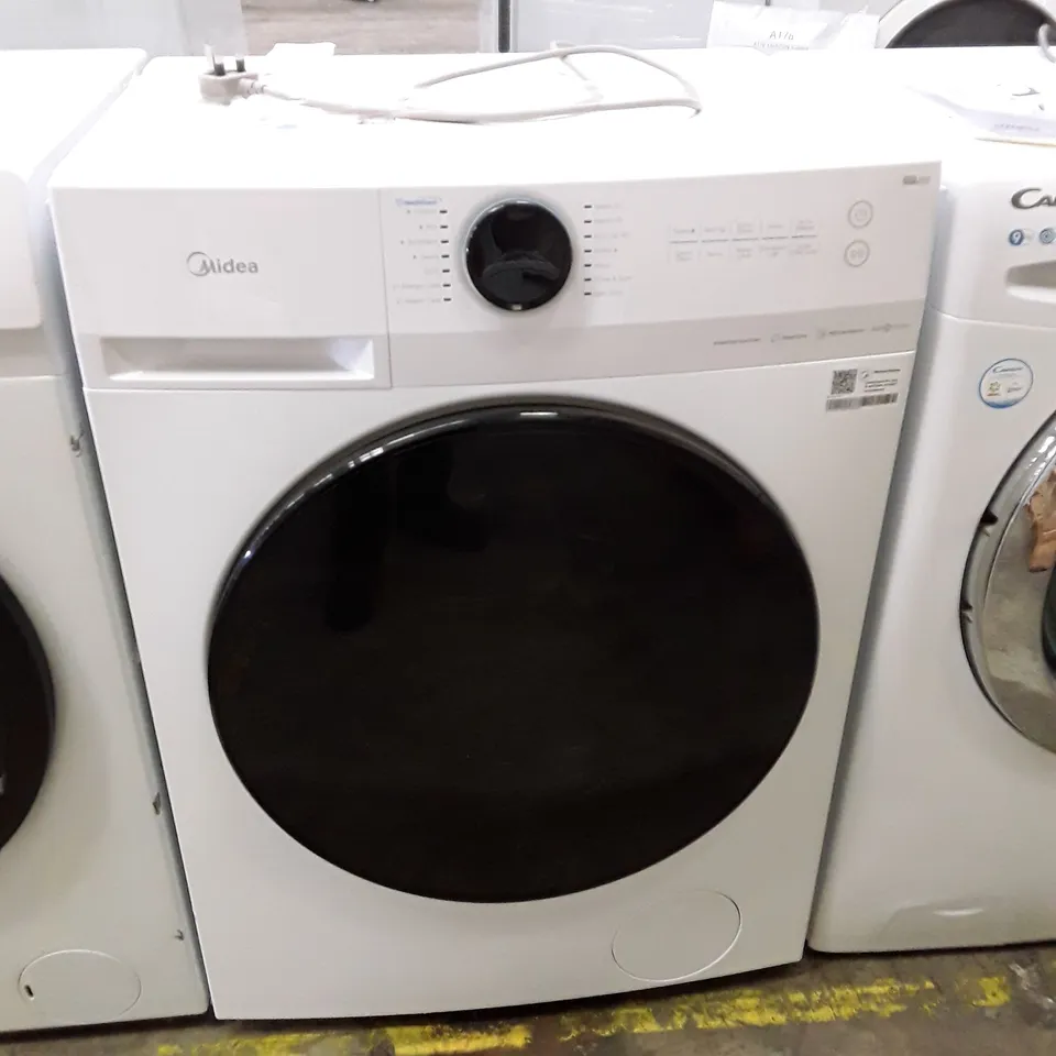 MIDEA 8KG FREESTANDING WASHING MACHINE IN WHITE-COLLECTION ONLY-