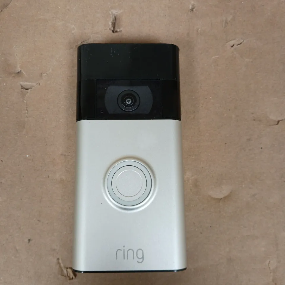 RING VIDEO DOORBELL & CHIME ONLY