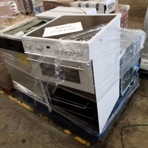 PALLET OF APPROXIMATELY 4 UNPROCESSED RAW RETURN WHITE GOODS TO INCLUDE