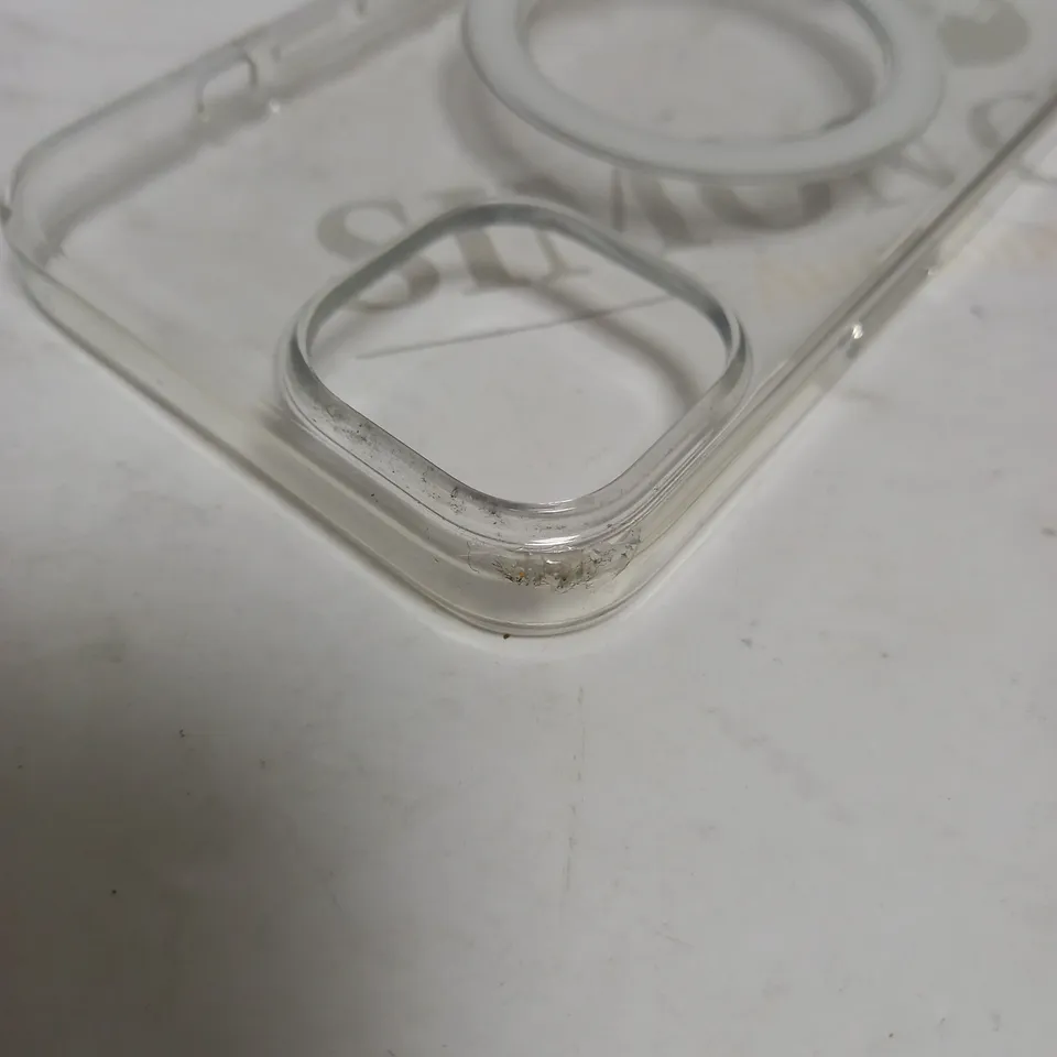 APPLE IPHONE 14 CLEAR CASE WITH MAGSAFE