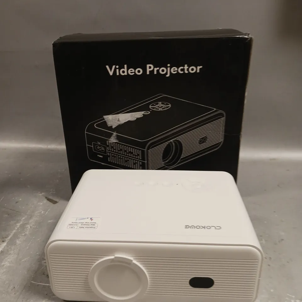 BOXED CLOKOUE CL003 VIDEO PROJECTOR 