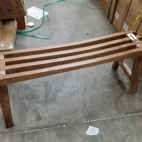 TEAK BONE BENCH