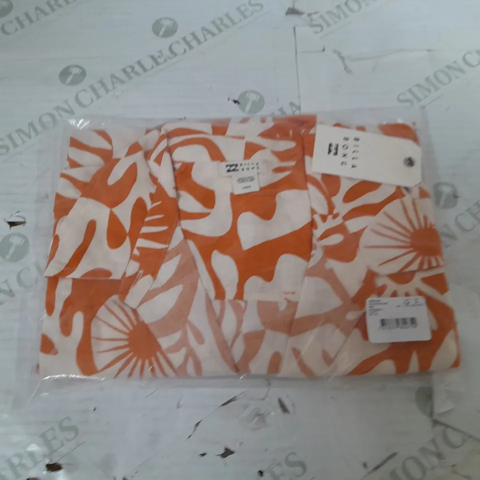 BAGGED BILABONG VACATION SHIRT SIZE L