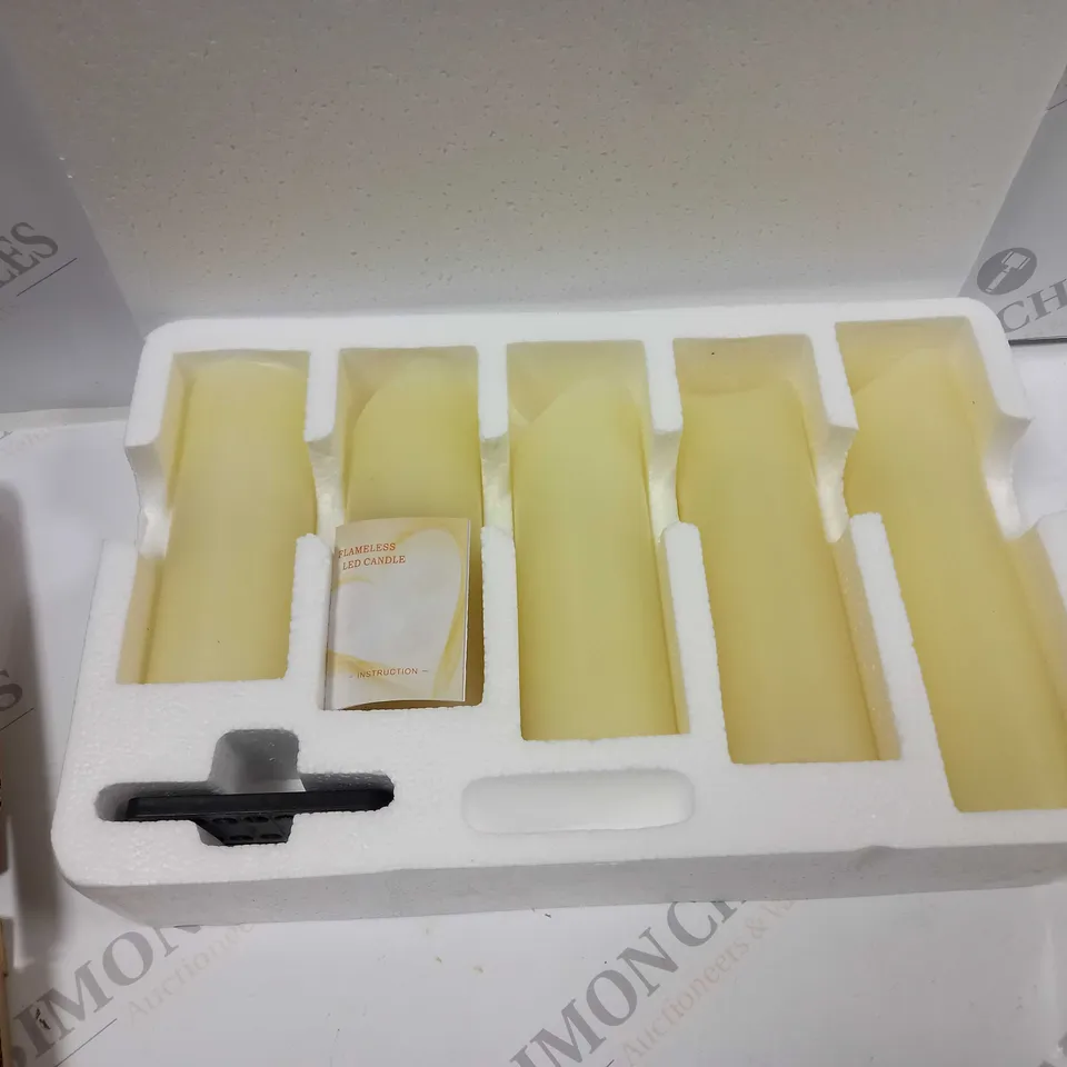 FLAMELESS CANDLE LIGHTS BOXED X5