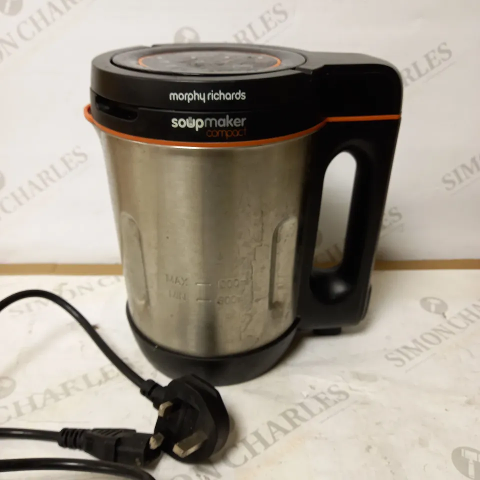 MORPHY RICHARDS COMPACT SOUP MAKER 