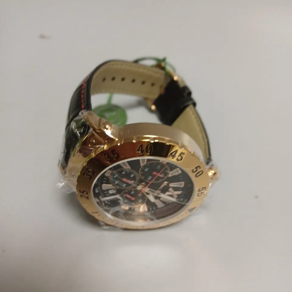 BOXED MANN EGERTON DIMENSION ROSE WATCH 