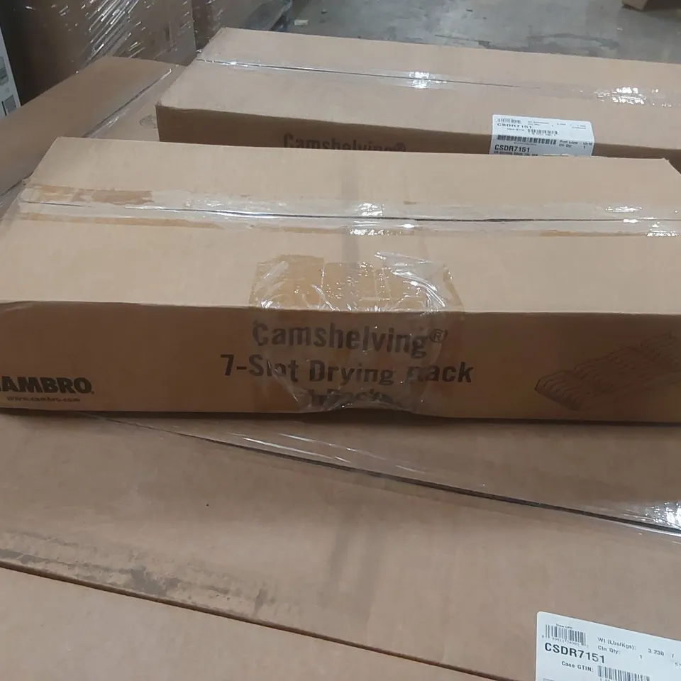 BRAND NEW BOXED CAMBRO VERTICAL DRYING AND STORAGE CRADLE