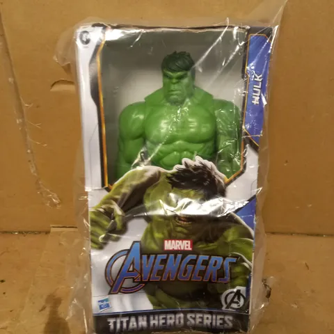 MARVEL AVENGERS TITAN HERO SERIES BLAST GEAR DELUXE HULK ACTION FIGURE