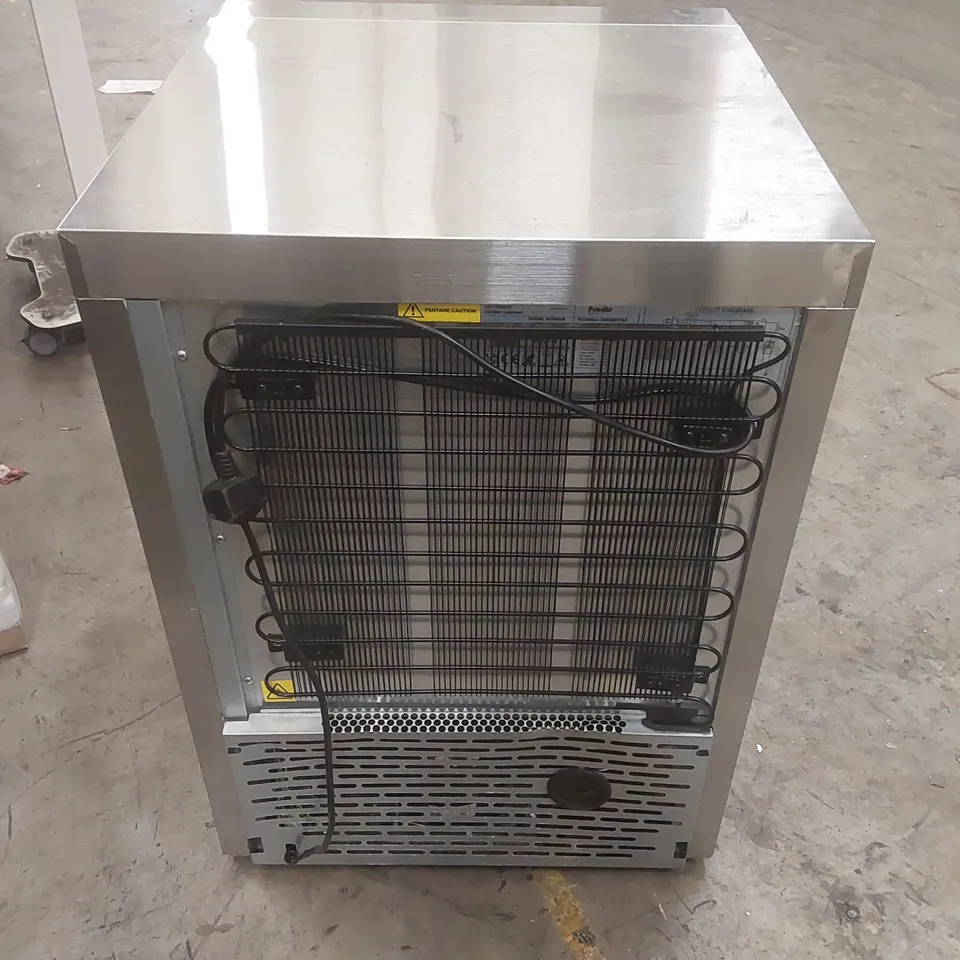 PRODIS HC210RSS UNDER COUNTER STAINLESS STEEL STORAGE FRIDGE