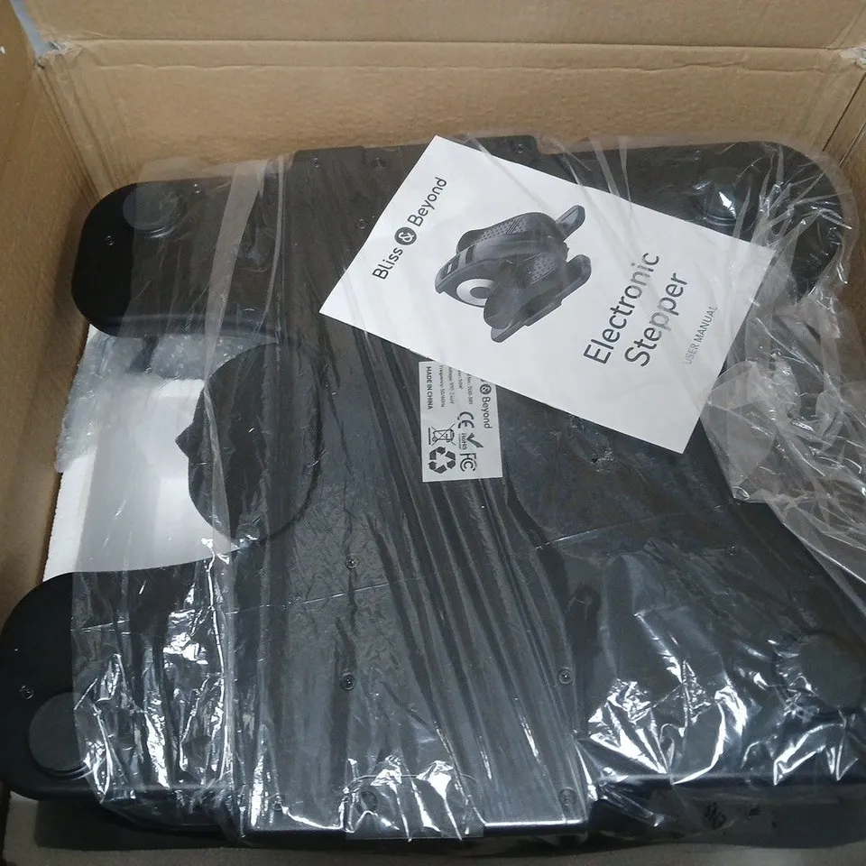 BOXED BLISS & BEYOND ELECTRIC STEPPER IN BLACK