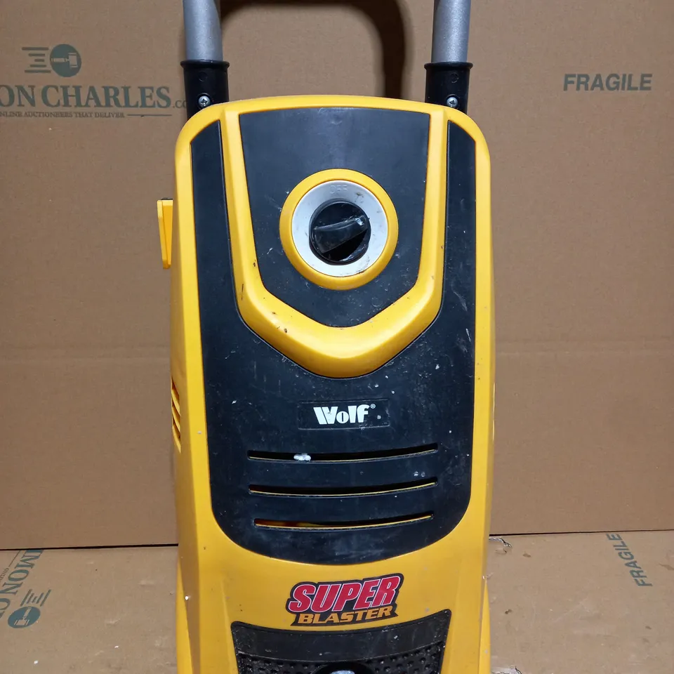 WOLF SUPER BLASTER PRESSURE WASHER YELLOW 
