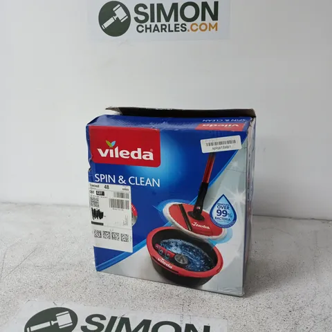 VILEDA SPIN & CLEAN MOP – BOXED