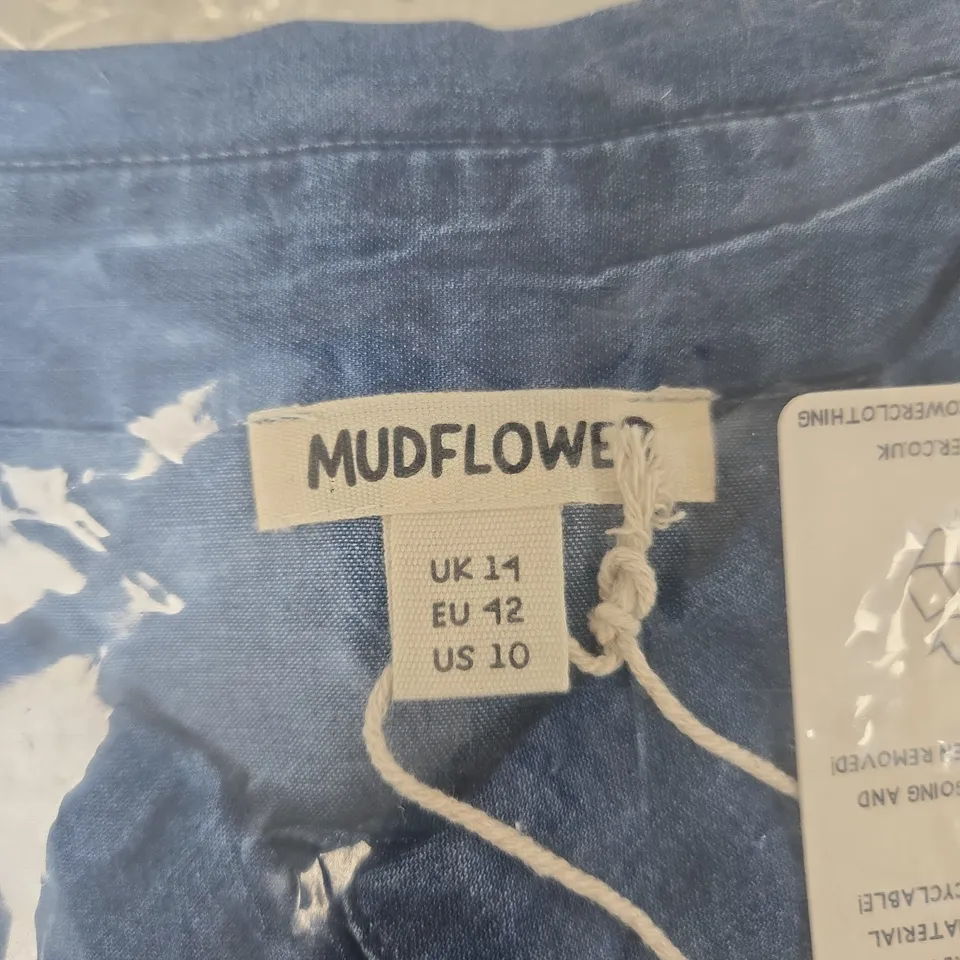 MUDFLOWER DENIM SHIRT – UK 14 (EU 42) WOMEN'S