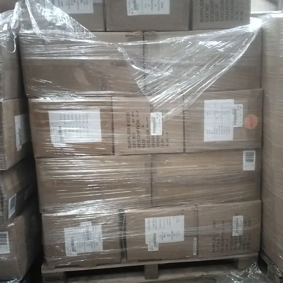 PALLET OF BRAND NEW WOMENS QUALITY DESIGNER CLOTHES APPROXIMATELY TO INCLUDE; SWIMMING OUTFITS, SKIRTS, TOPS ETC