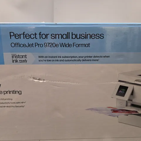 BOXED HP OFFICE JET PRO 9720E WIDE FORMAT 